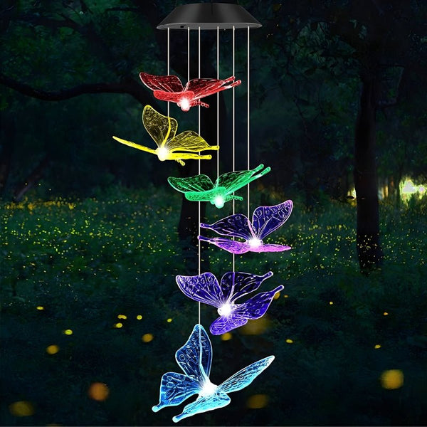 Illuminated Wings™ - Solar-Schmetterlingsleuchten für ein friedliches Ambiente - Juvenda