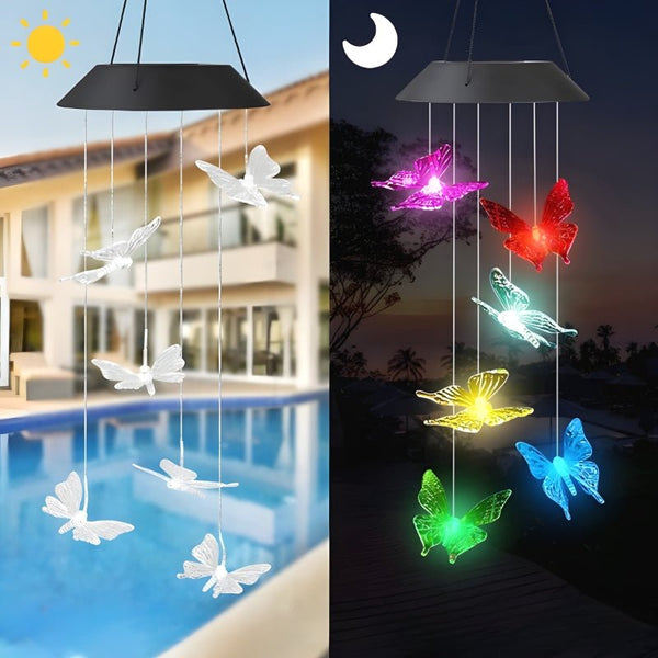 Illuminated Wings™ - Solar-Schmetterlingsleuchten für ein friedliches Ambiente - Juvenda