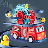 Musical Duck Fire Truck - Lustige Entenrutsche - Juvenda