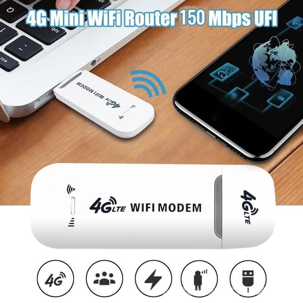 SwiftConnect - Tragbarer LTE-Wi-Fi-Router - Juvenda